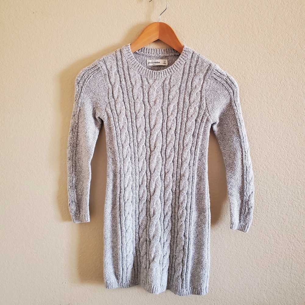 ABERCROMBIE kids sweater dress sz 7-8
